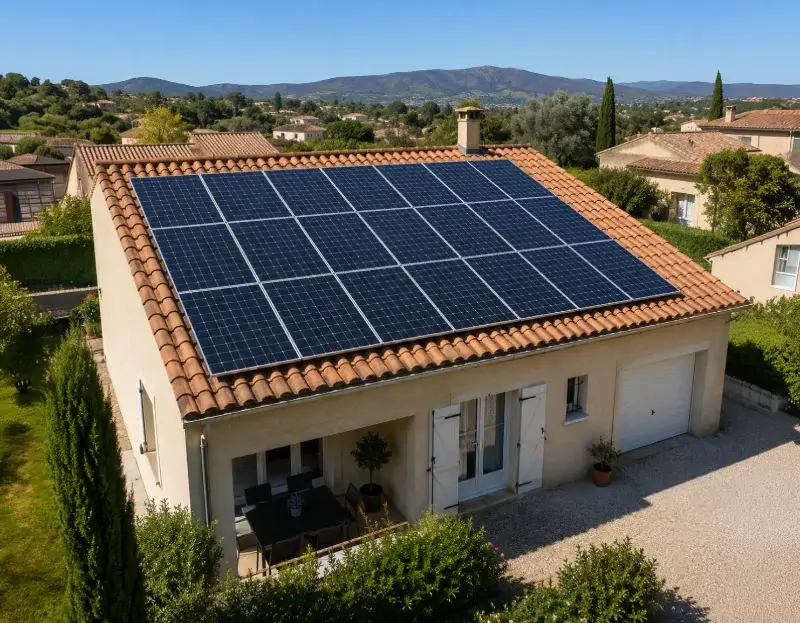 Prime à l'autoconsommation panneaux solaires Le Bourguet — aide financière de l'État